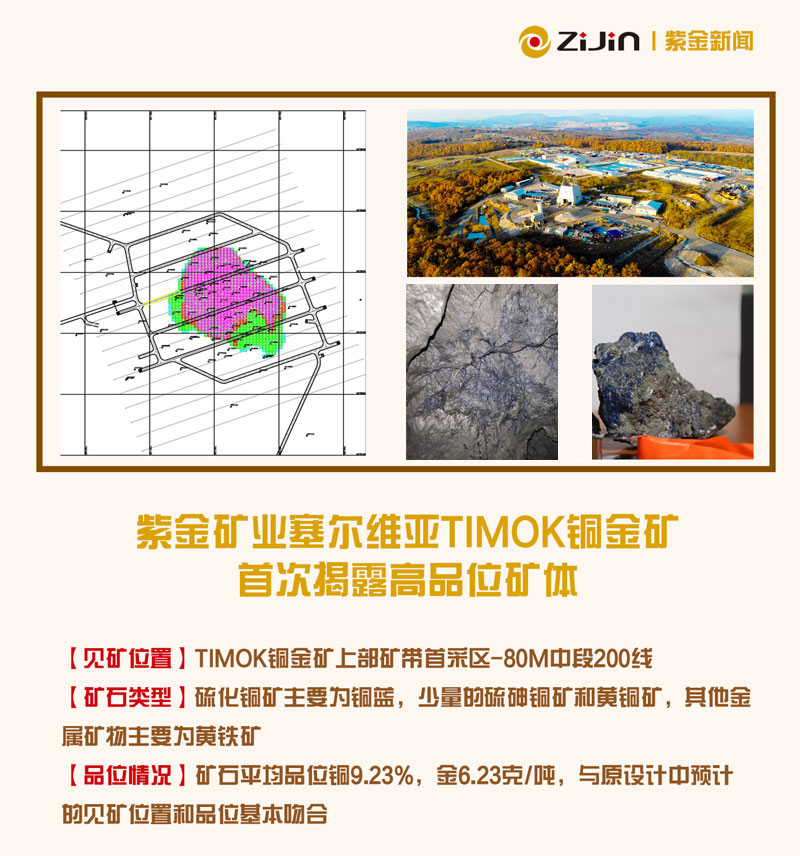 金年会官方网站入口塞尔维亚Timok铜金矿首次揭露高品位矿体